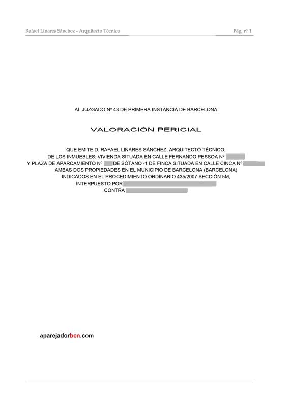 Informe Valoración económica